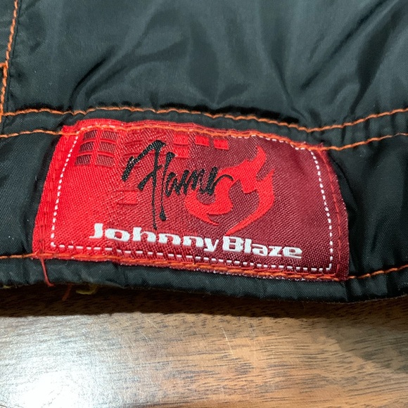 Johnny Blaze Kids “Flame” Reversable Heavy Denim Jacket - SIZE SEE MEASUREMENTS - Picture 5 of 16